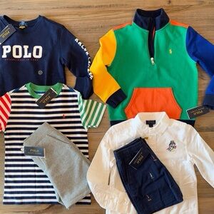 Polo Ralph Lauren boys sweatshirt size 7. New